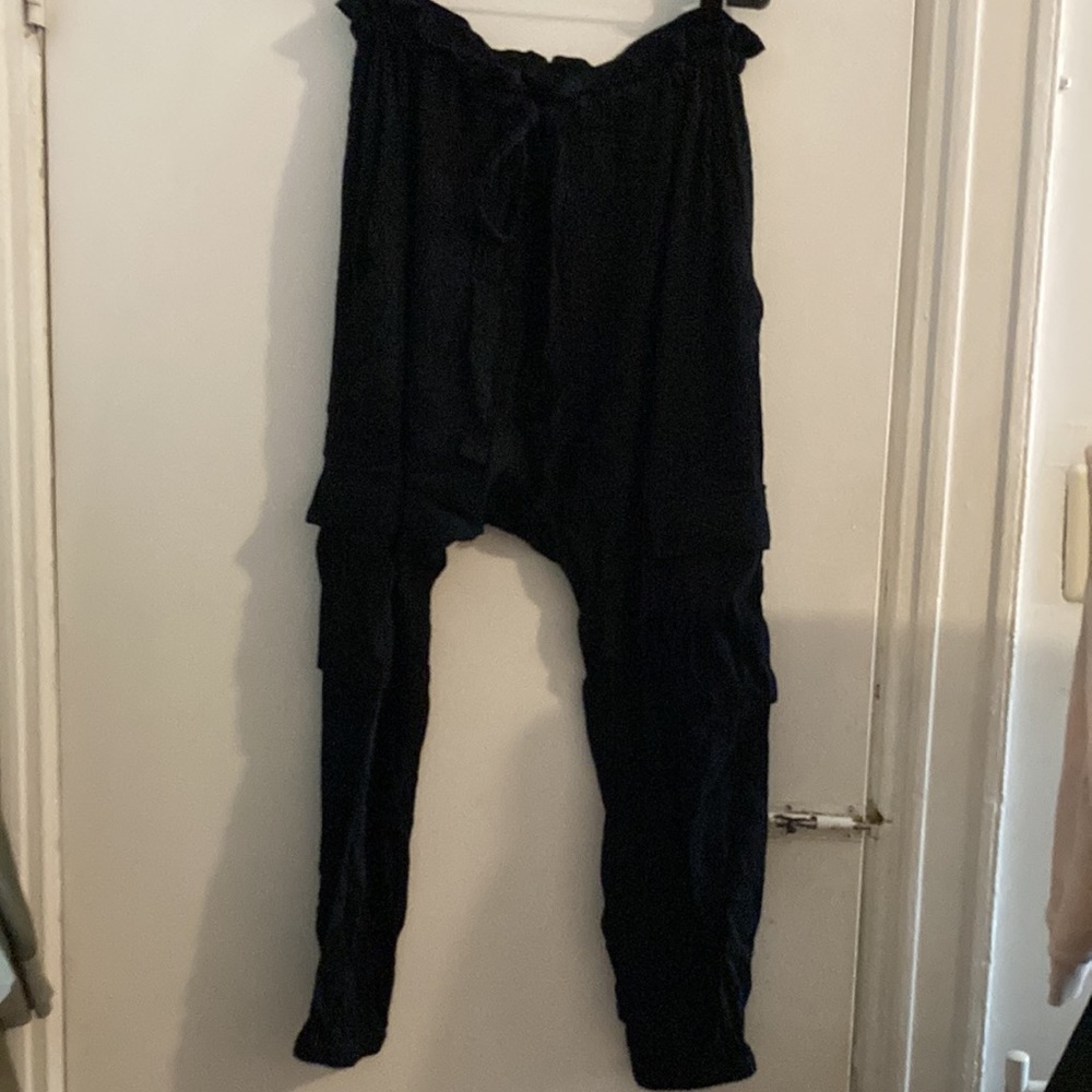 Ulla Johnson black harem pants